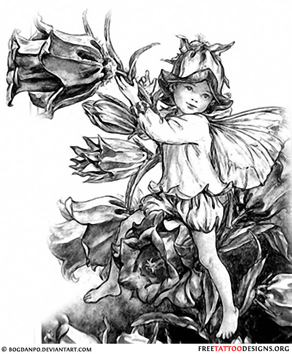 595x721 Fairy Tattoos Cute, Evil, Small Fairy Tattoo Designs And Ideas
