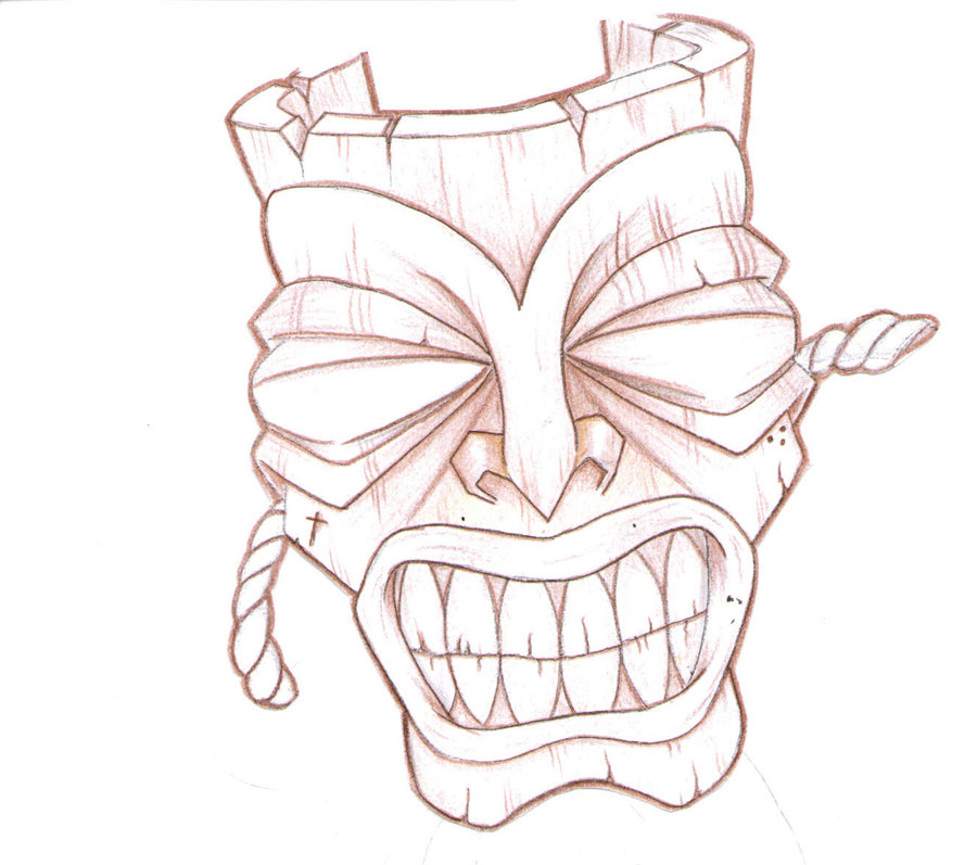 900x797 Mask Tattoo Drawings Tiki Masks Tattoo Designs
