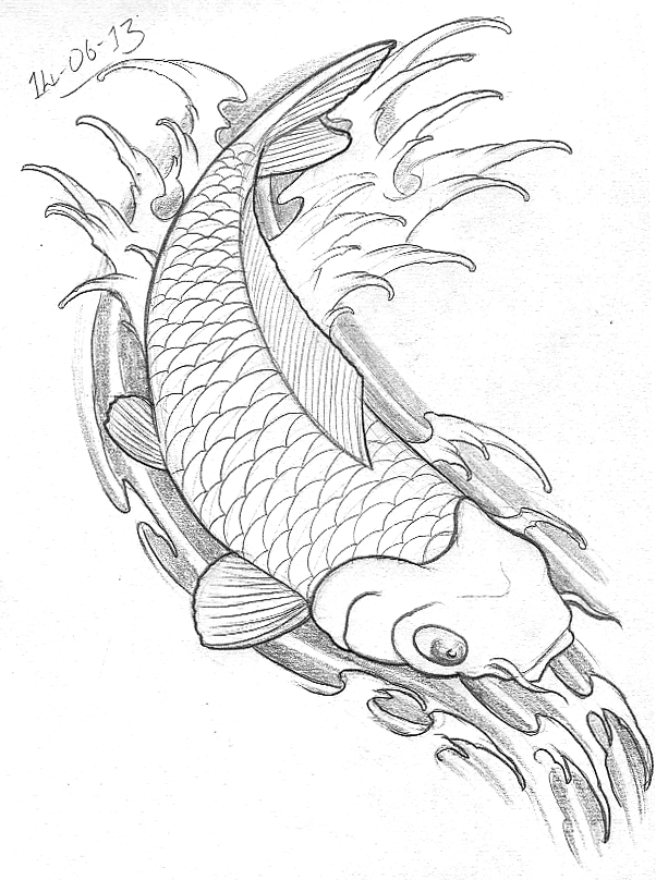 602x808 Tattoo Sketch A Day June 2013