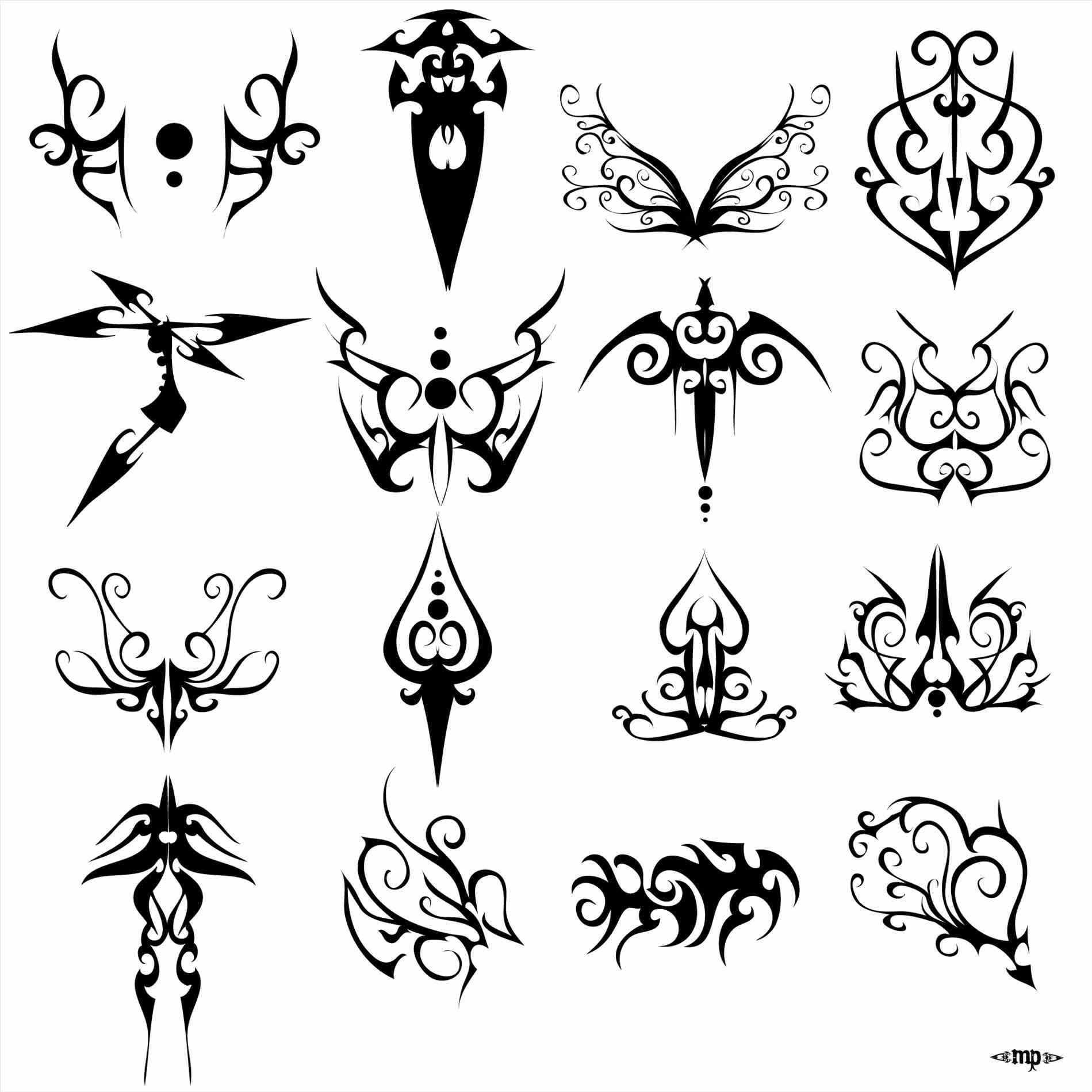 1899x1899 Elegant Tribal Tattoo Cool Easy Tattoo Drawings Designs For Men