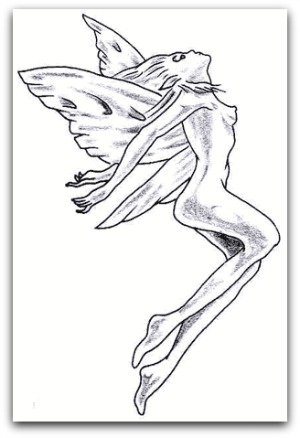 300x438 Choosing The Perfect Fairy Tattoo Design