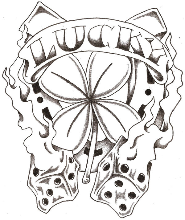 600x714 Lucky Tattoo By Thelob