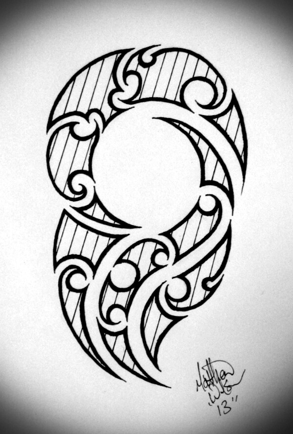 601x889 Latest Maori Tattoo Designs