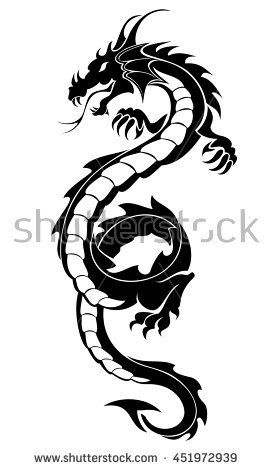 273x470 23 Best Black Dragon Tattoo Paper Images On Dragon