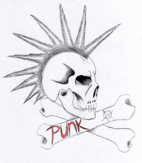 500x572 Punk Tattoo Designs And Ideas