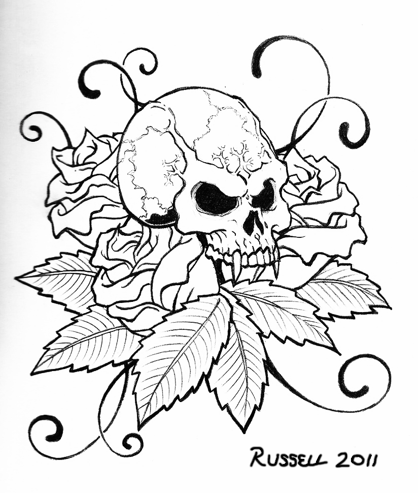 824x970 Tattoo Coloring Pages Printable Skull Coloring Pages Skull Skull