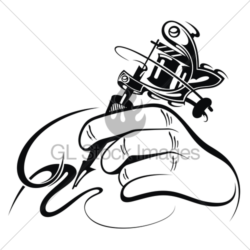 500x500 Tattoo Artist. Gl Stock Images