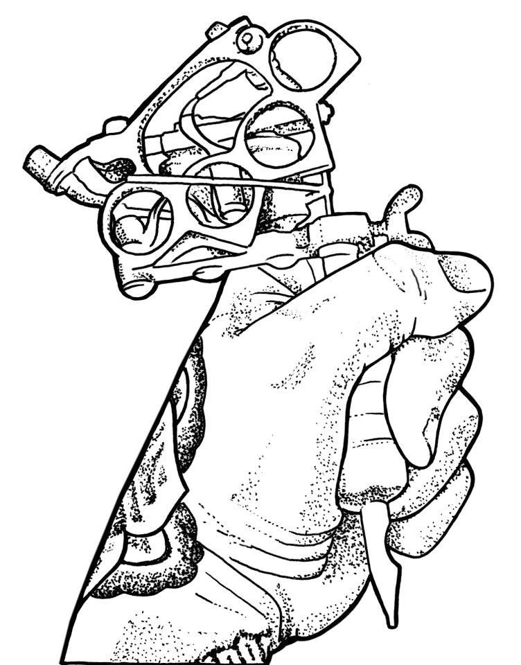 752x960 Tattoo Machine In Hand Blood And Ink Tattoo