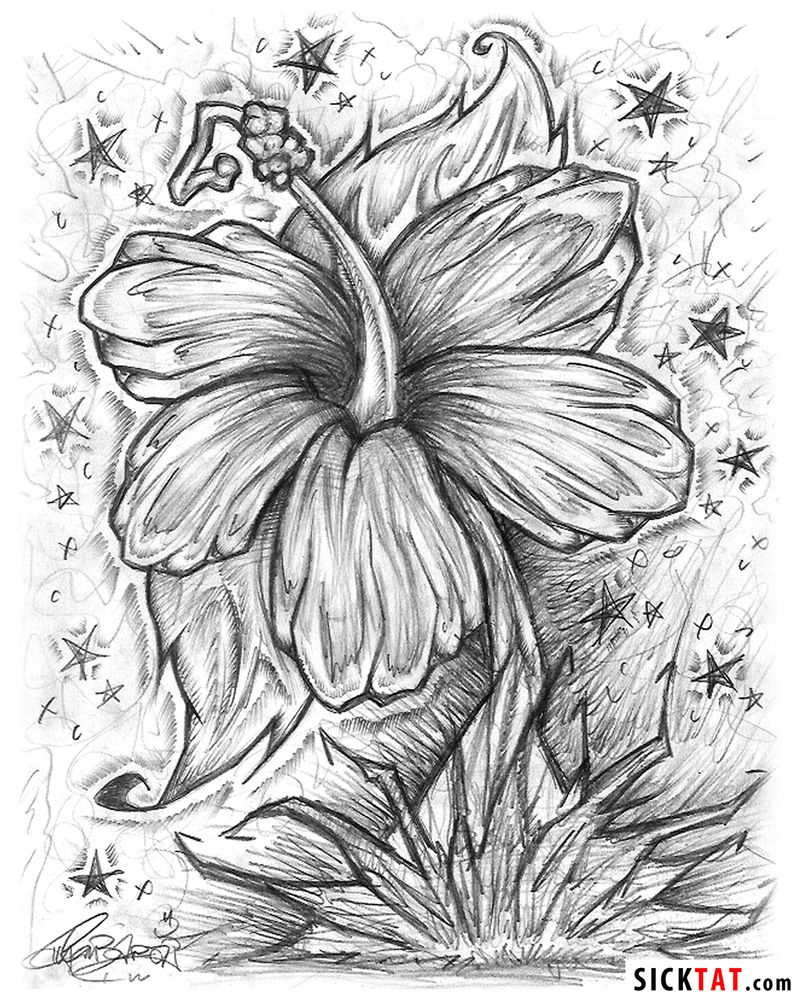 797x997 Flower Tattoo Sketches And Drawings Images Galleries Exotic