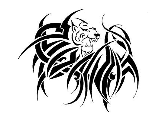 550x400 Tattoo Design Gtgt Tattoo Sketches Design Lion, Angel And Dragon