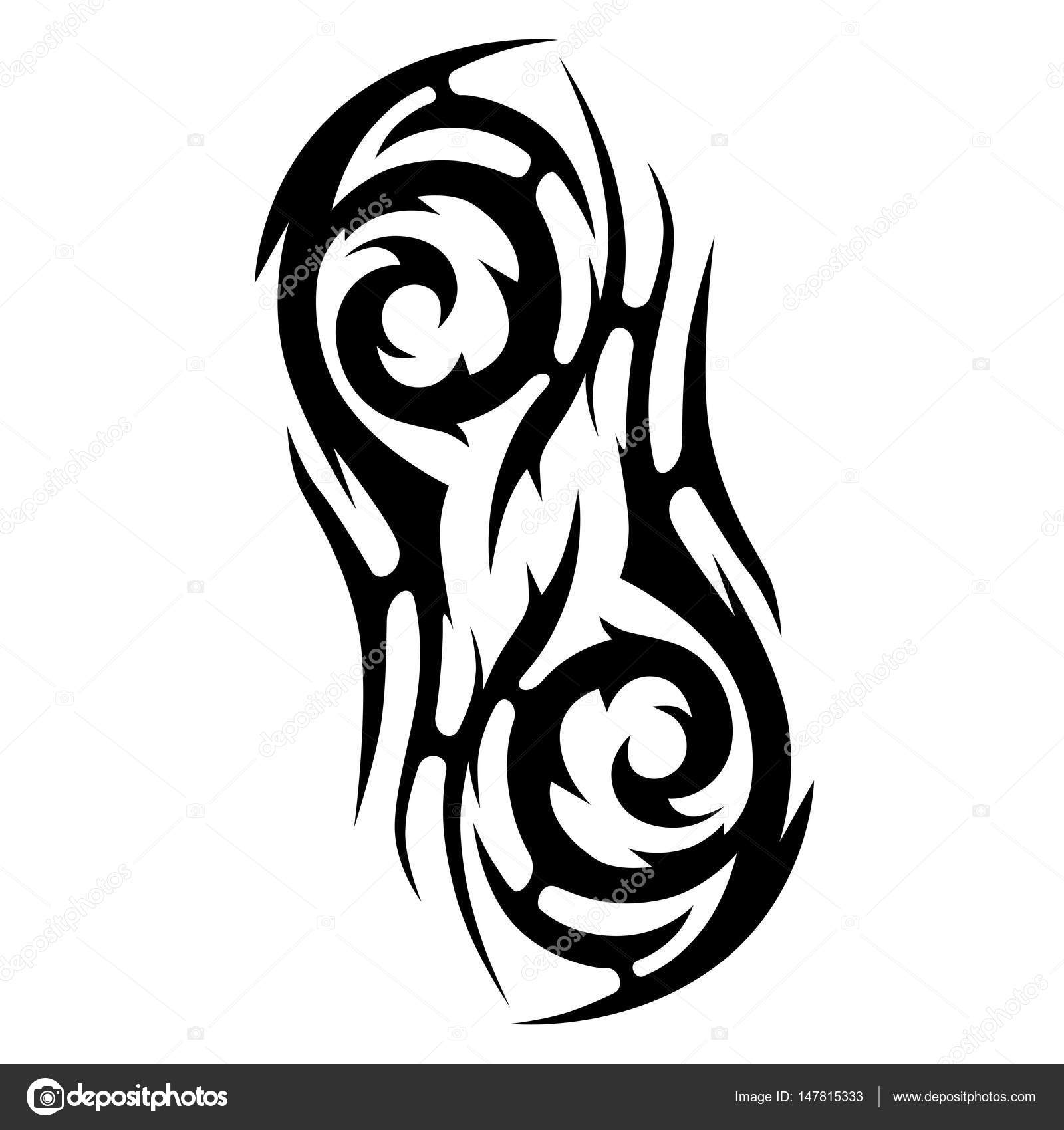 1600x1700 Tattoo Tribal Vector Designs Stock Vector 1rudvi