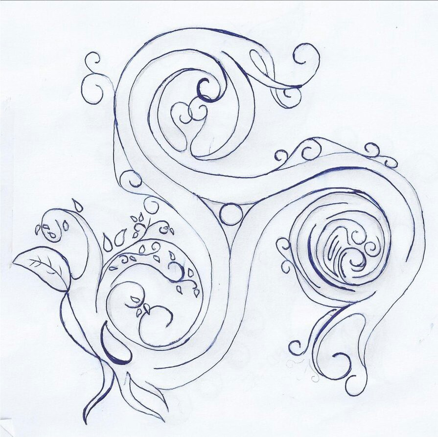 895x893 Triskelion Tattoo Drawing Tattoo Designs Tattoo
