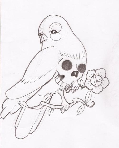 500x622 Birds Tattoos And Designs Page 134