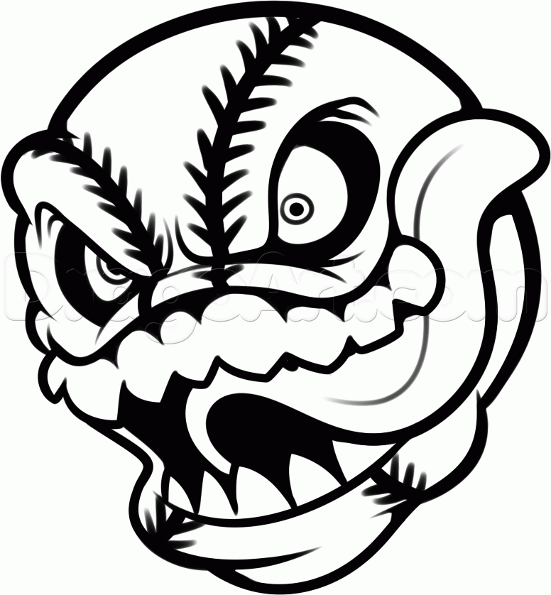 776x838 Draw A Baseball Tattoo, Step By Step, Drawing Sheets, Added By