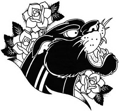387x360 Panther Tattoo Drawing Tattoos Panther Tattoo