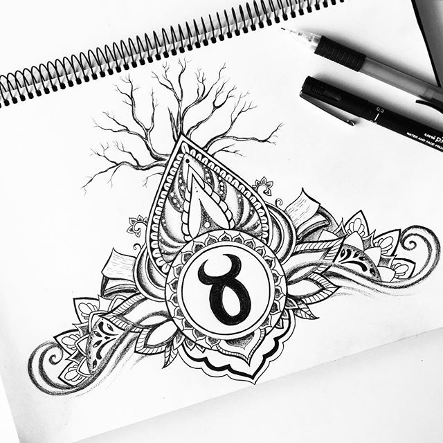 640x640 Drawing Tattoo Design Taurus On Instagram