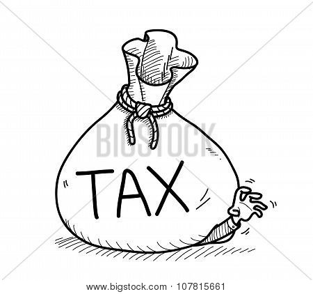450x422 Tax Doodle Vector Amp Photo Bigstock