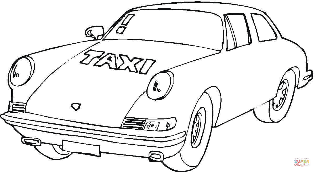1200x658 Taxi Coloring Page Free Printable Coloring Pages
