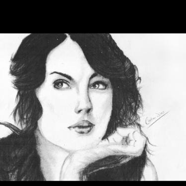 375x375 Saatchi Art Taylor Swift Charcoal Amp Pencil Sketch Drawing By