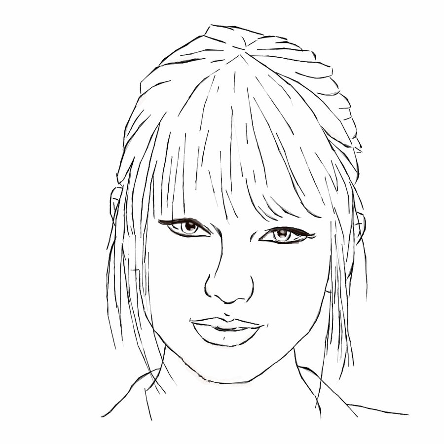 Taylor Swift Drawing at GetDrawings | Free download