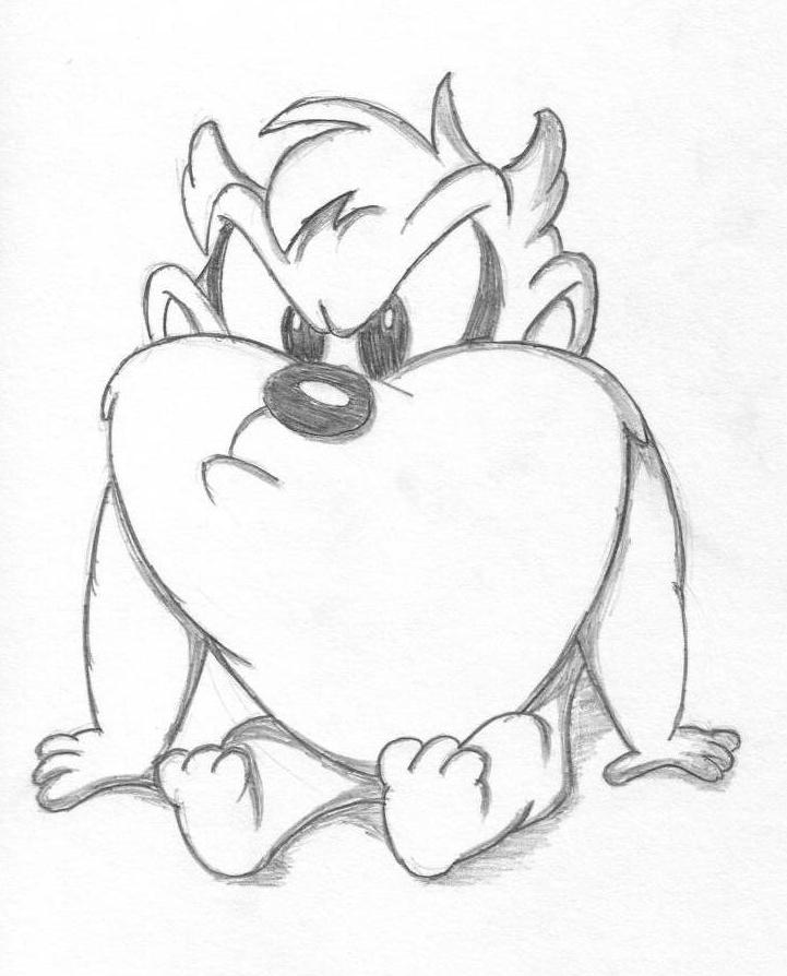 721x894 Angry Taz By Blastyfool