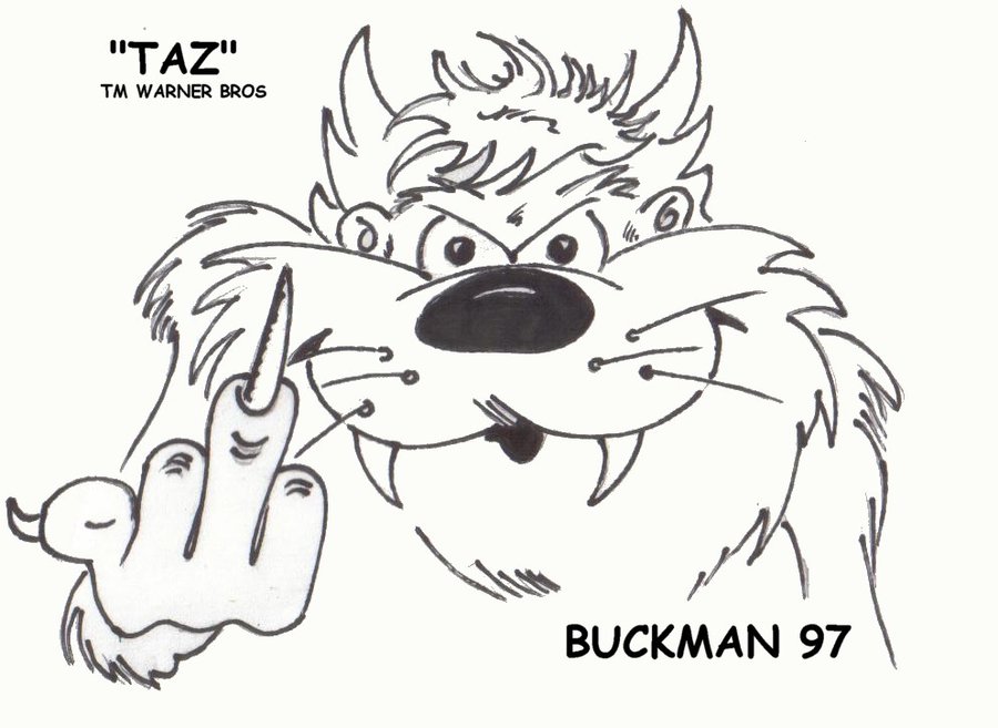 900x657 Taz Says By Ti King Graphics