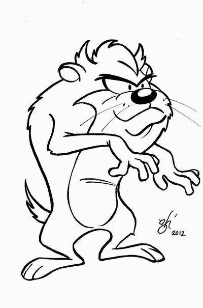 400x605 Taz By Gph Artist