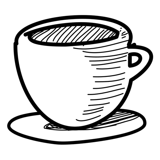 512x512 Tea Cup Hand Drawn