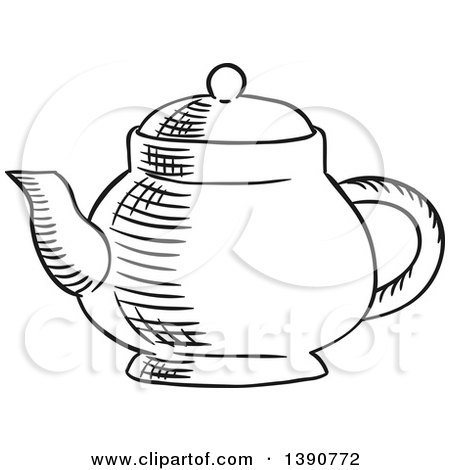 Tea Kettle Drawing at GetDrawings | Free download