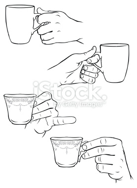 277x380 Drawn Tea Cup Coffee Cup