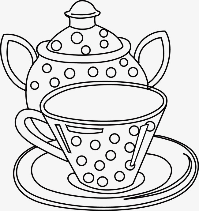 650x689 Hand Painted Creative Catering, Tea Set, Artwork, Hand Painted