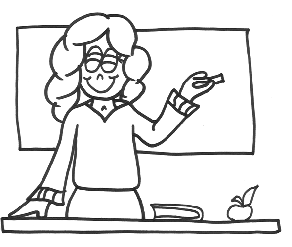 591x500 Of Teachers A Free Coloring Sheets Coloring Sheets About Teachers