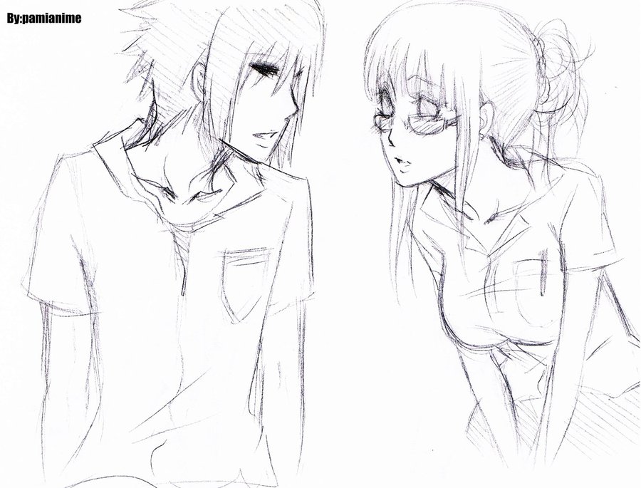 900x685 Sasuhina Teacherstudent Sketch By Pamianime