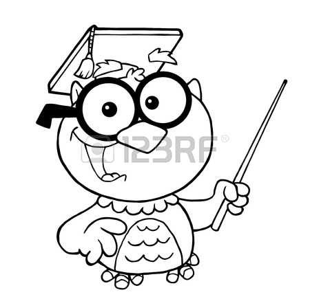 450x435 Drawn Owl Teacher