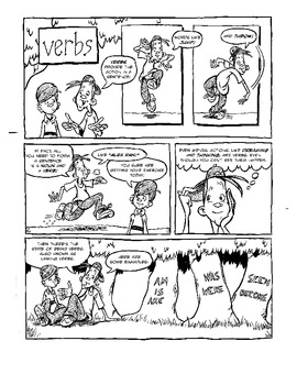 270x350 Free!!! A Cartoon Lesson That Teaches Students About Verbs. This