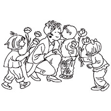 230x230 Top 10 Teacher's Day Coloring Pages For Your Little One