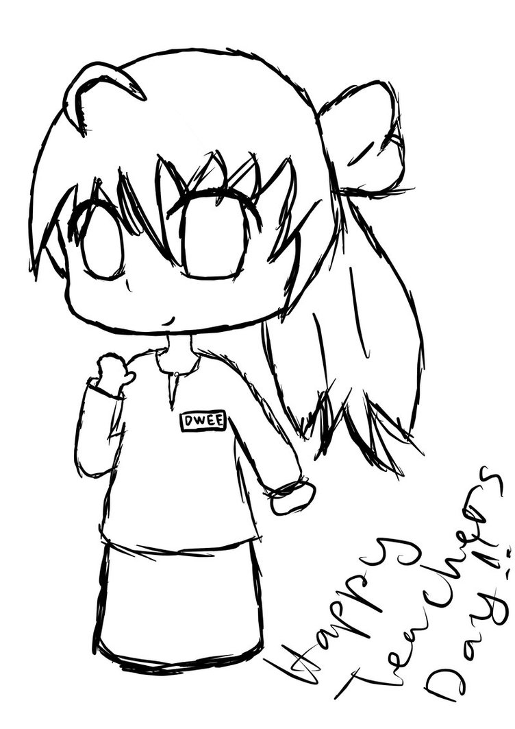 752x1063 Doodle Happy Teachers' Day !!! By Yamatoishizawa