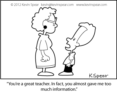 403x323 Cartoon Teaching Goofy Kevin H. Spear