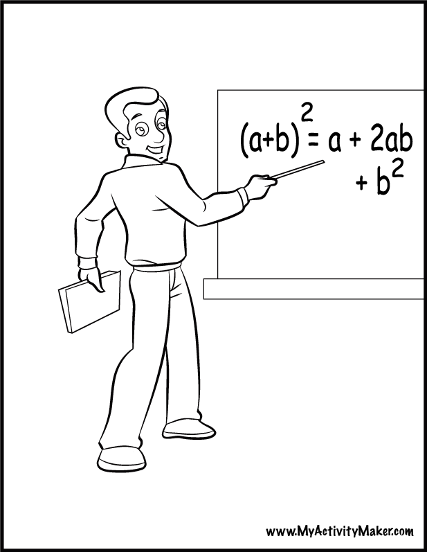 617x797 Best Teacher Coloring Page Cool Coloring Desig