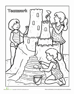 301x378 Words To Live By Teamwork Worksheet