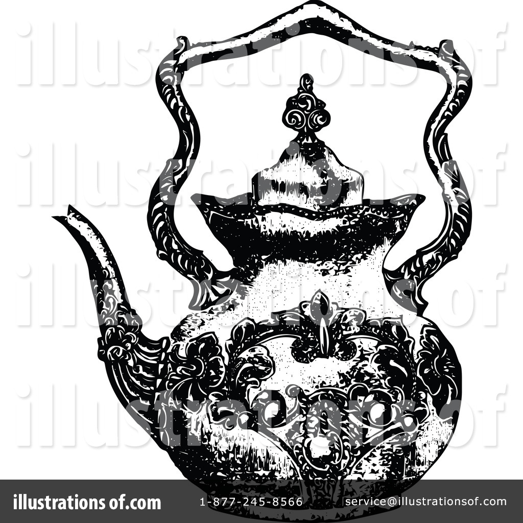 1024x1024 Teapot Clipart Vintage