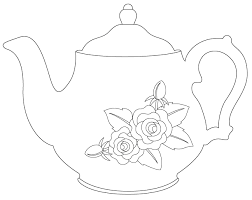 252x200 Drawn Teapot Template