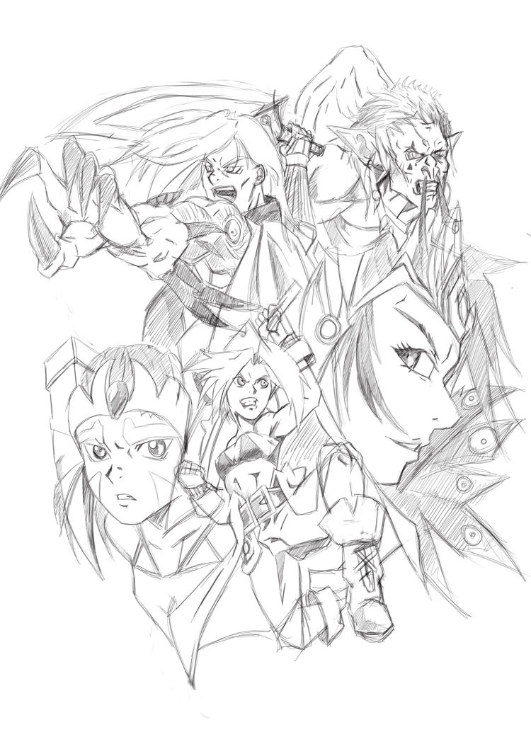 750x1065 Tear Of Eternity Master Frame Pencil Redo By Buffalotrident