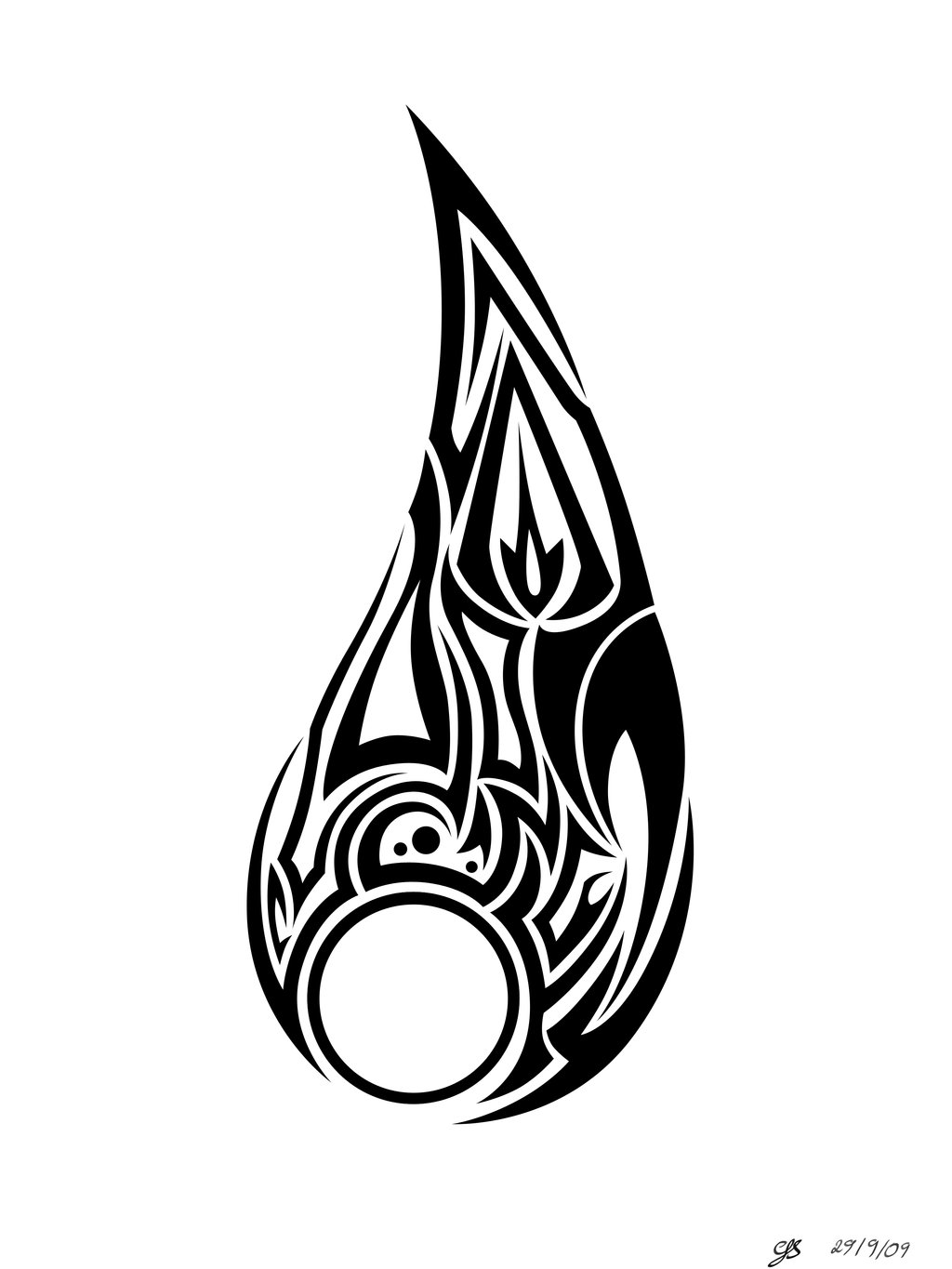 1024x1365 Tribal Tear By Slimedile