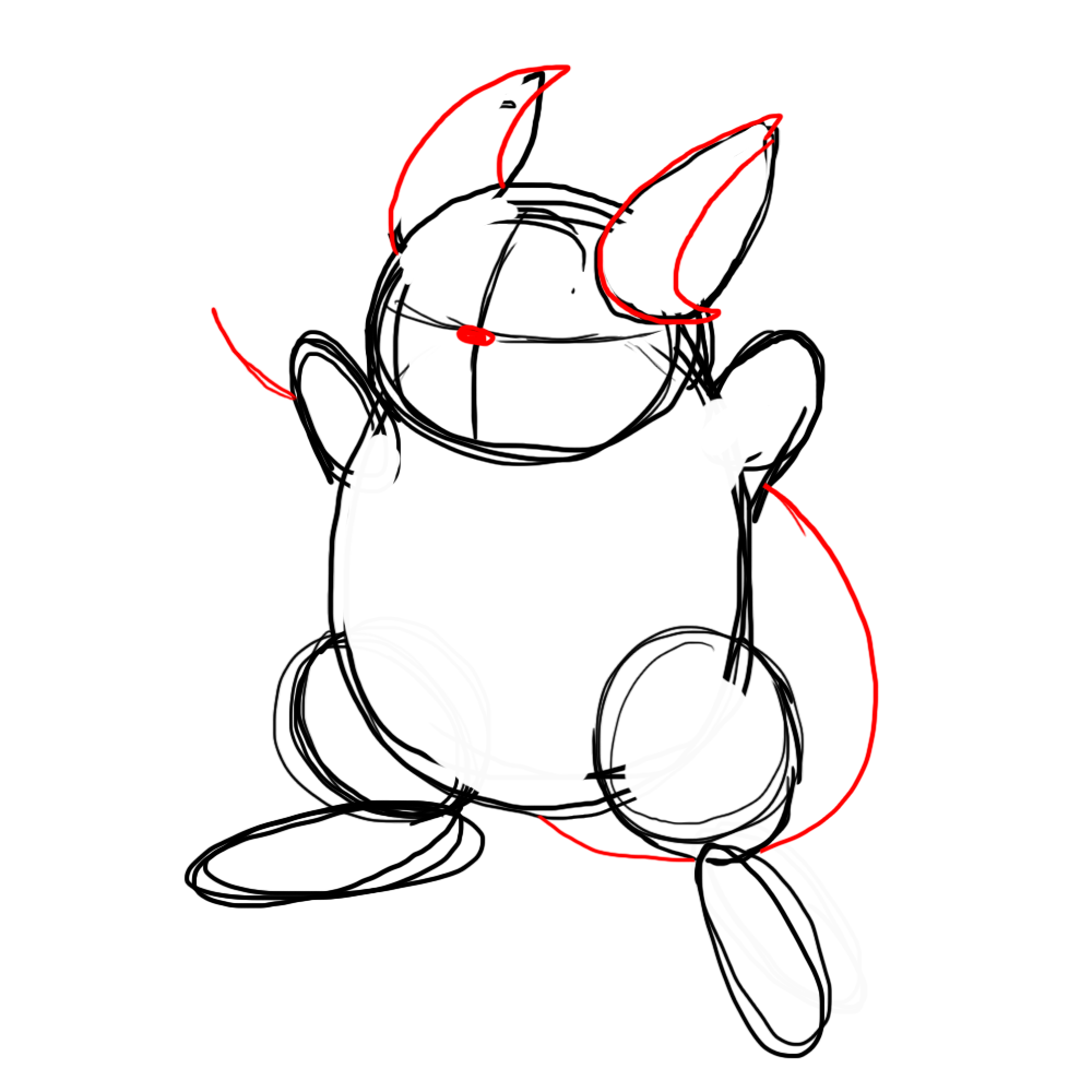 1000x1000 How To Draw A Raichu