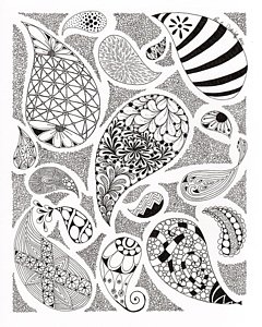 240x300 Teardrop Drawings Fine Art America