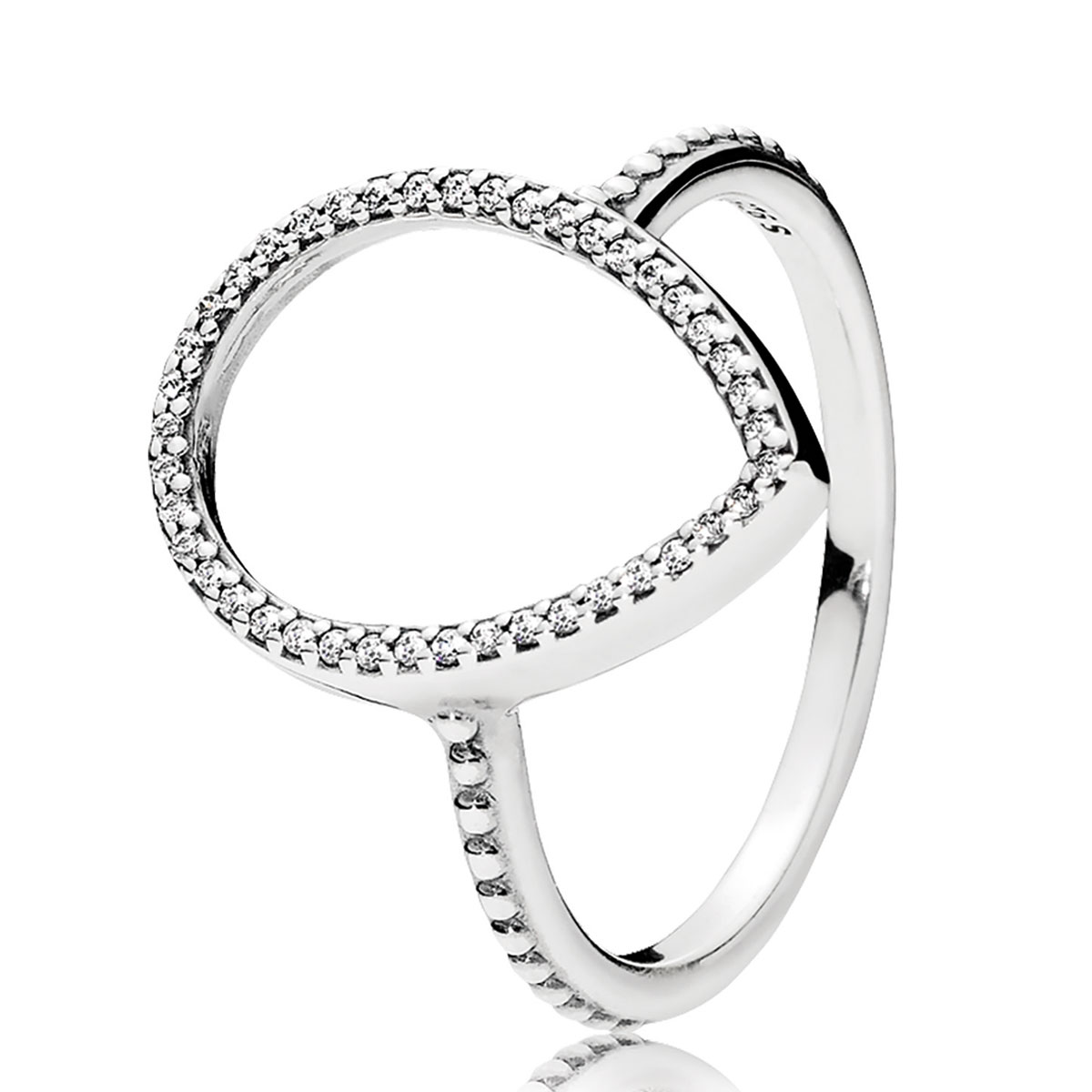 1200x1200 Pandora Teardrop Silhouette Ring