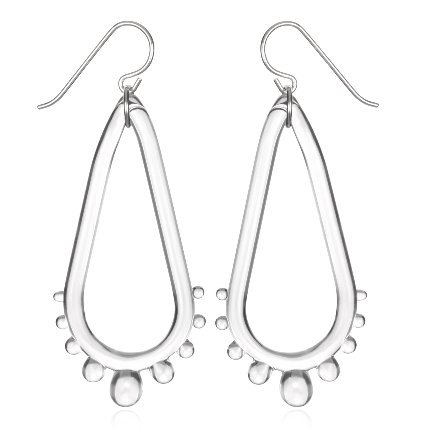 1500x1500 Glass Teardrop Wheel Earrings