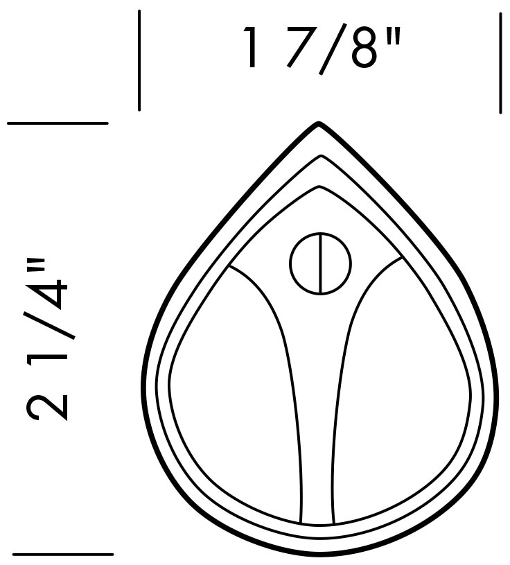 736x815 Sun Valley Bronze Kc 100 Original Teardrop Key Cover