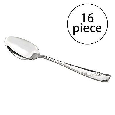 400x400 New Nicesh Stainless Steel Teaspoon Set 6.02 Inch Set Of 16 Free